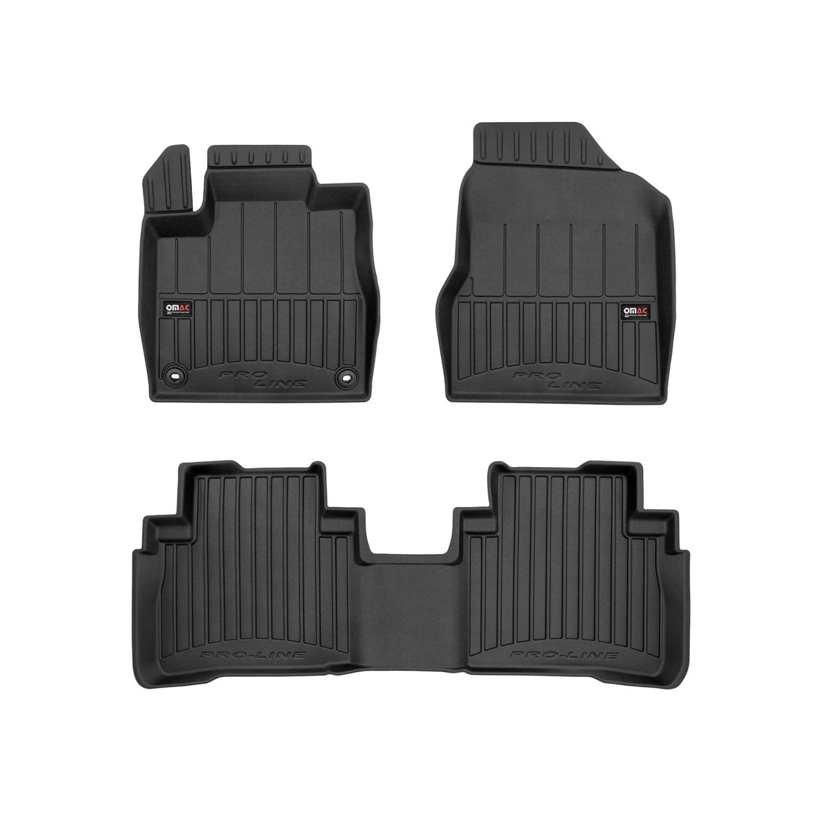Nissan Murano Floor Mat - Omac - Proline Premium TPE - Black - '03-'07